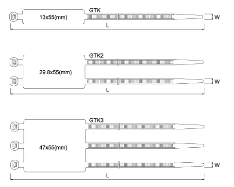 NYLON MARKER TIES